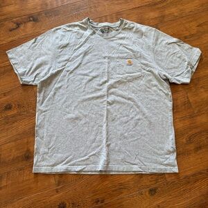 Carhartt T-shirt Men’s XL Gray Shirt Pocket Workwear